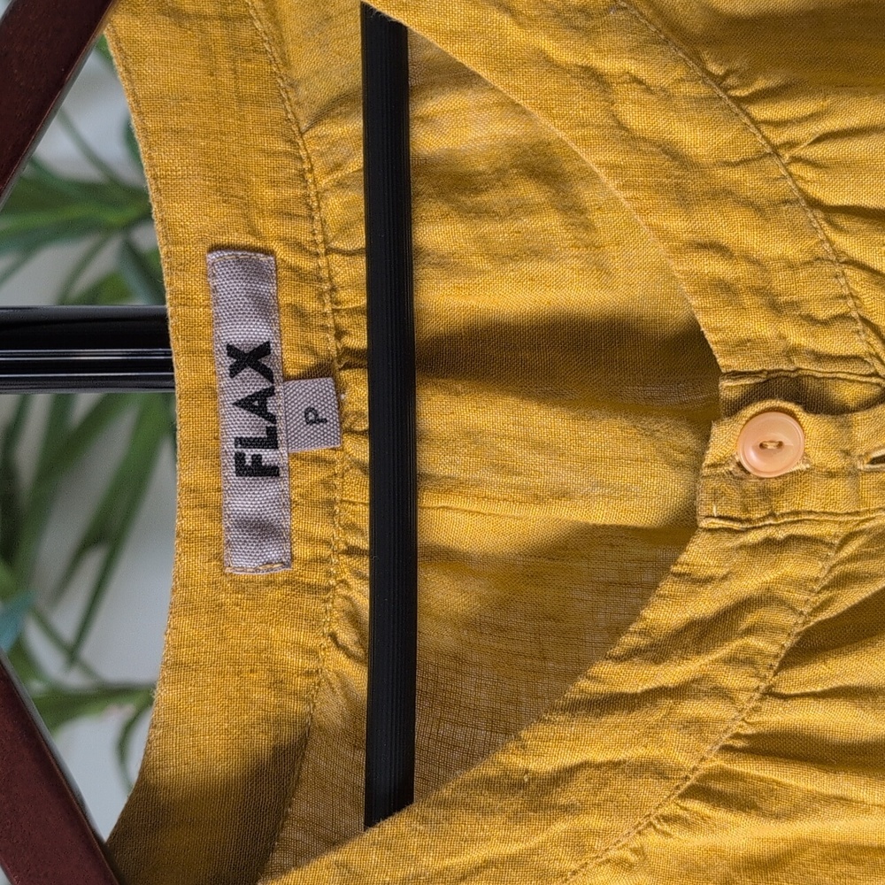 Flax Linen Button Down - image 2